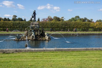 夏宫园林喷泉雕塑