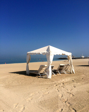 迪拜帆船酒店 酒店沙滩