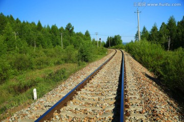 林区的铁路