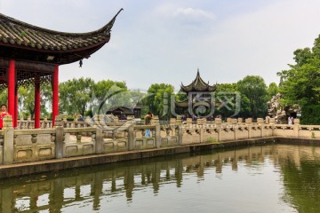 江南水乡周庄南湖园全福讲寺