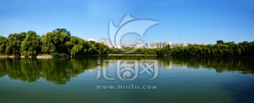 湖面美景