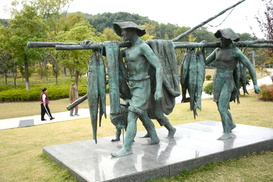 芜湖雕塑公园 渔归