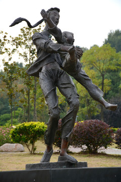 芜湖雕塑公园 童年记忆系列