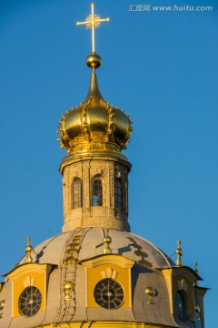 金顶教堂十字架