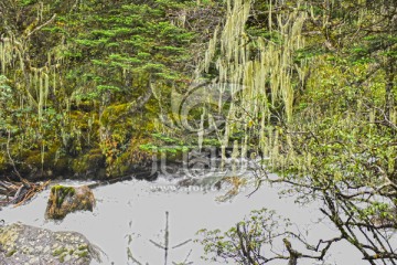 四川甘孜州木格措风光