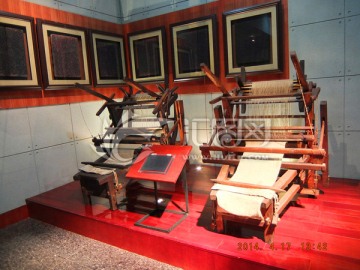 古老的纺织机