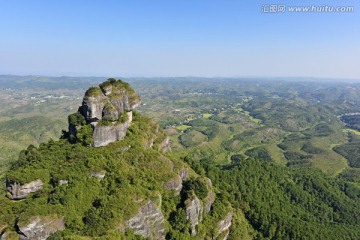 霍山风景区 丹霞地貌