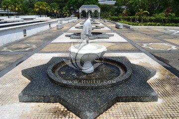 马来西亚国家大清真寺喷泉