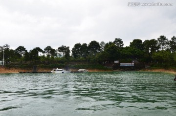 河源万绿湖 湖景