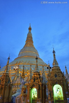 缅甸 缅甸仰光大金塔