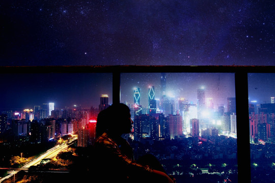 深圳福田夜景