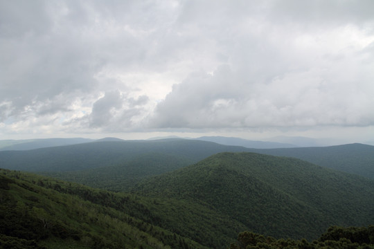 青山 山麓 山峦