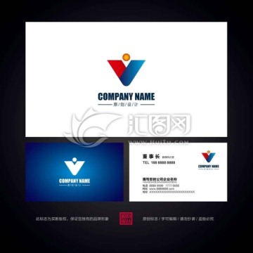 V字母logo