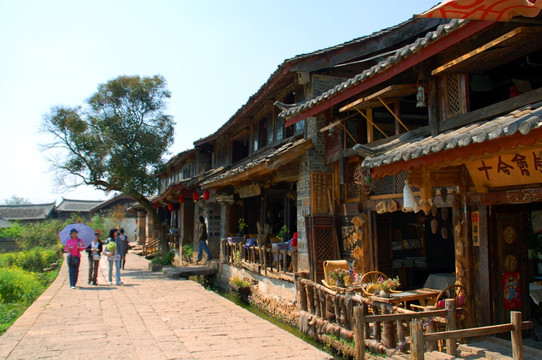 传统建筑 旅游景区