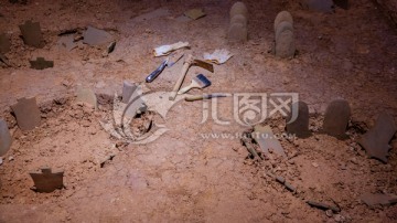 考古现场 考古发掘 考古发现