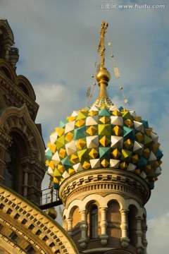 俄罗斯建筑 洋葱头穹顶