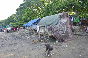 贫穷落后的缅甸
