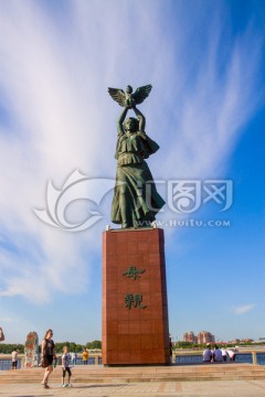 黑龙江黑河母亲雕像
