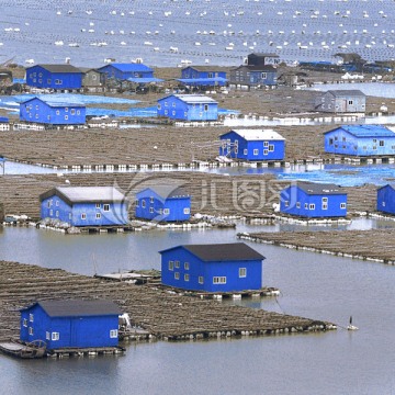 海上渔庄 海上田园