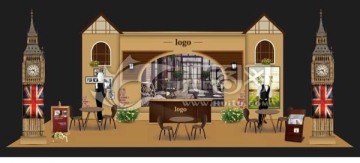 英伦展位 婚庆主题展