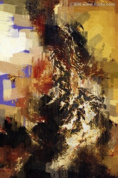 抽象画