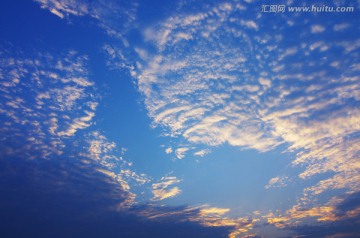 晚霞 云彩 天空