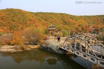 镜泊湖秋景