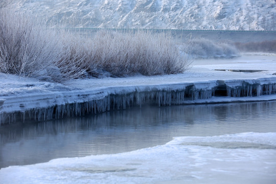 冰河景观