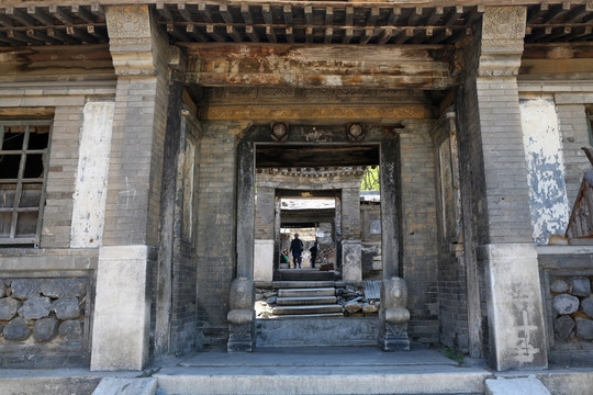 京西古村落水峪古村