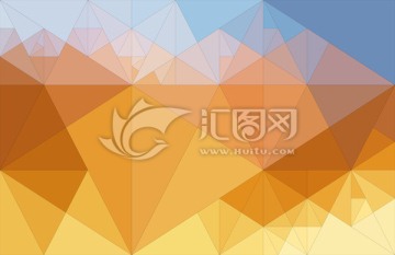 唯美抽象多边底纹背景