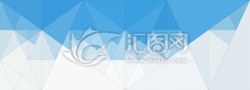 蓝色晶格底纹 几何素材