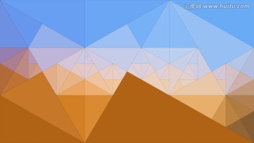 抽象几何多边形背景