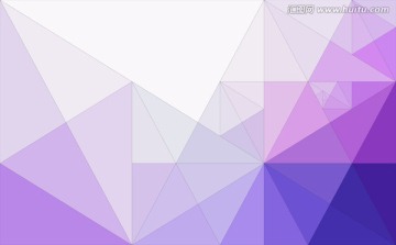 几何底纹 紫色三角形背景