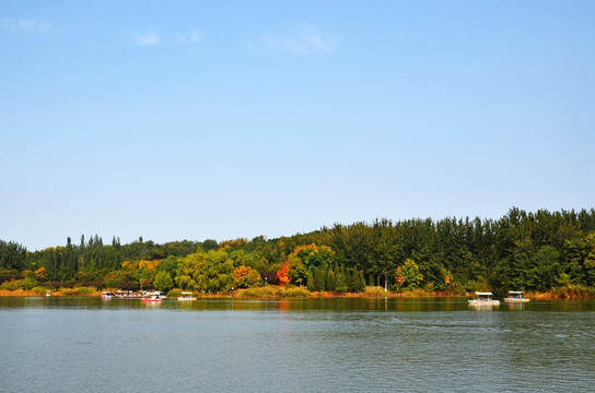 湖泊美景