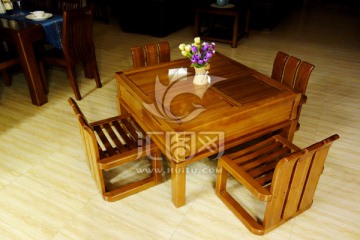 实木家具 实木餐桌