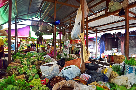 缅甸娘水市场