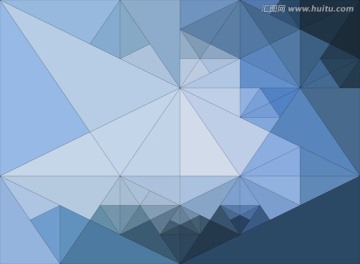 抽象几何多边形底纹