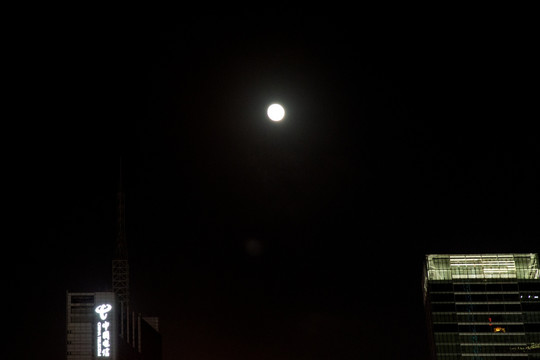 上海月圆夜
