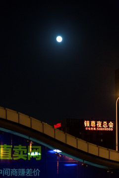 上海十五的月亮