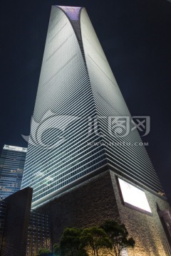 环球金融中心夜景 上海 浦东