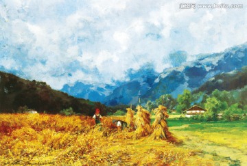 风景油画