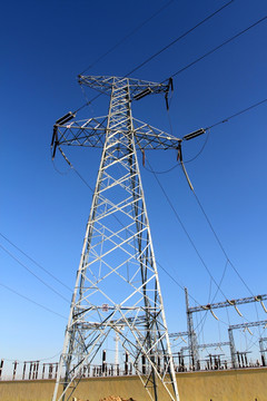 电塔 高压塔 动力电