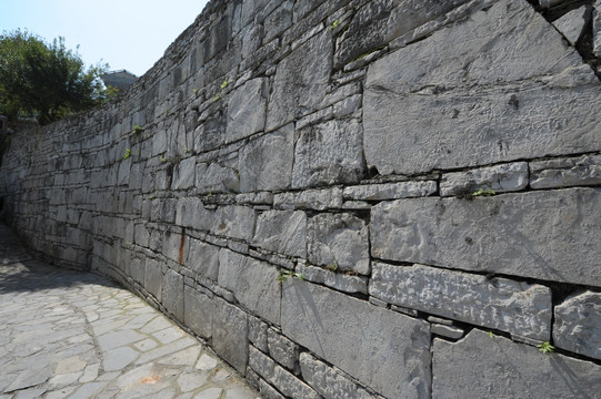 贵州石板镇镇山村石墙
