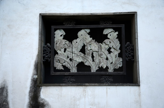 古代雕花窗户