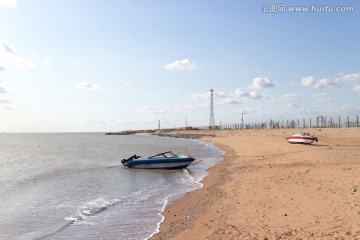 海水浴场沙滩