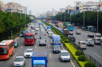 深圳107国道交通景观