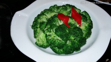 中国菜系 西蓝花