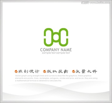 H字母logo C字母logo