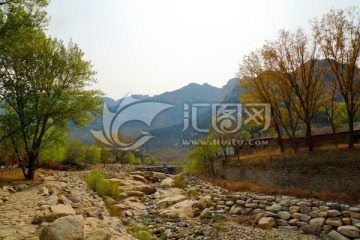 泰山桃花源风光