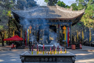 黄帝陵冢祭亭